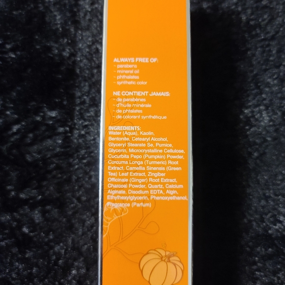 Purlisse Pumpkin + Ginger Charcoal Detox Mask - Picture 2 of 3